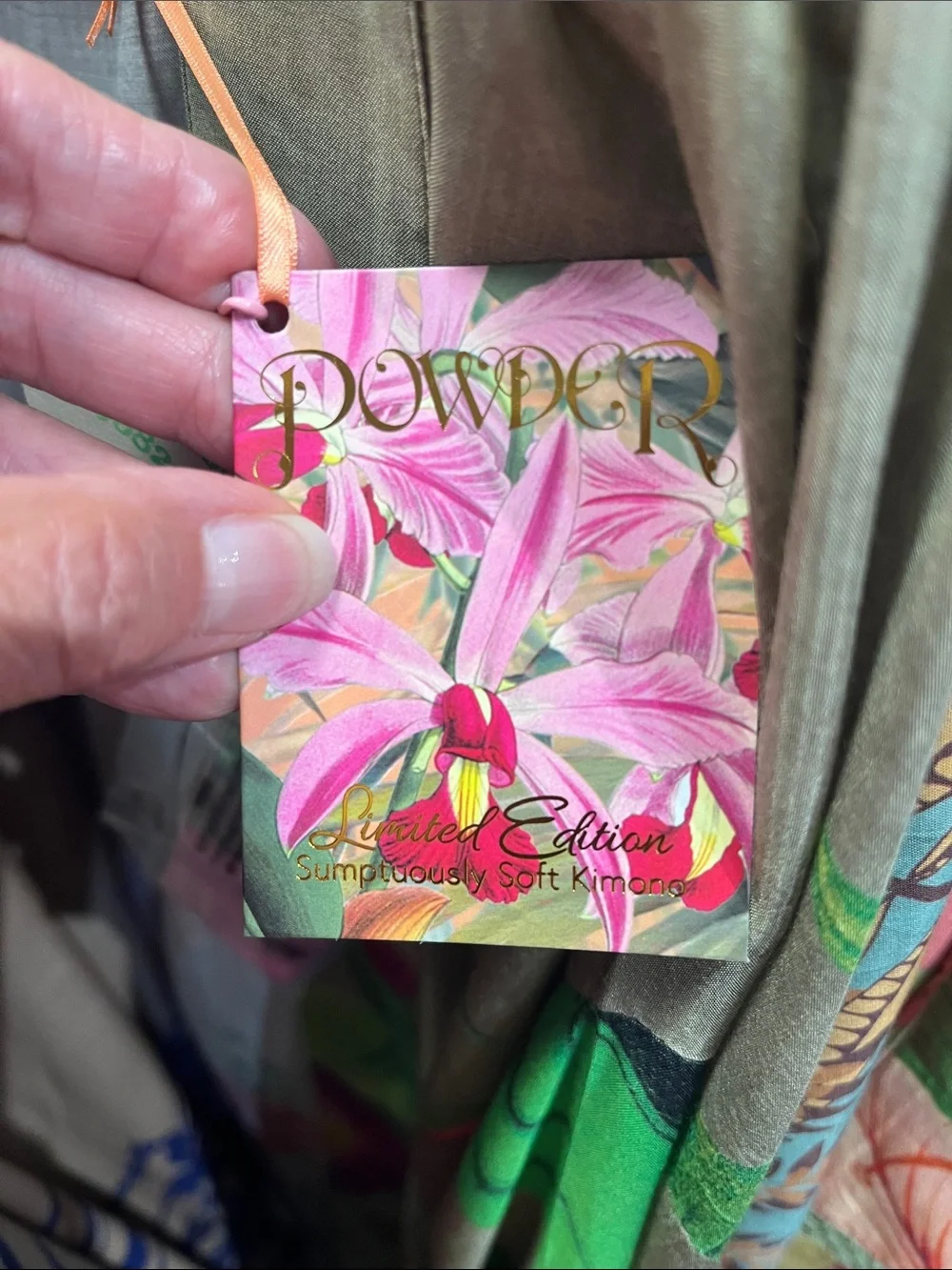 POWDER Exclusive Botanicals Kimono Oversized - Picture 4 of 6